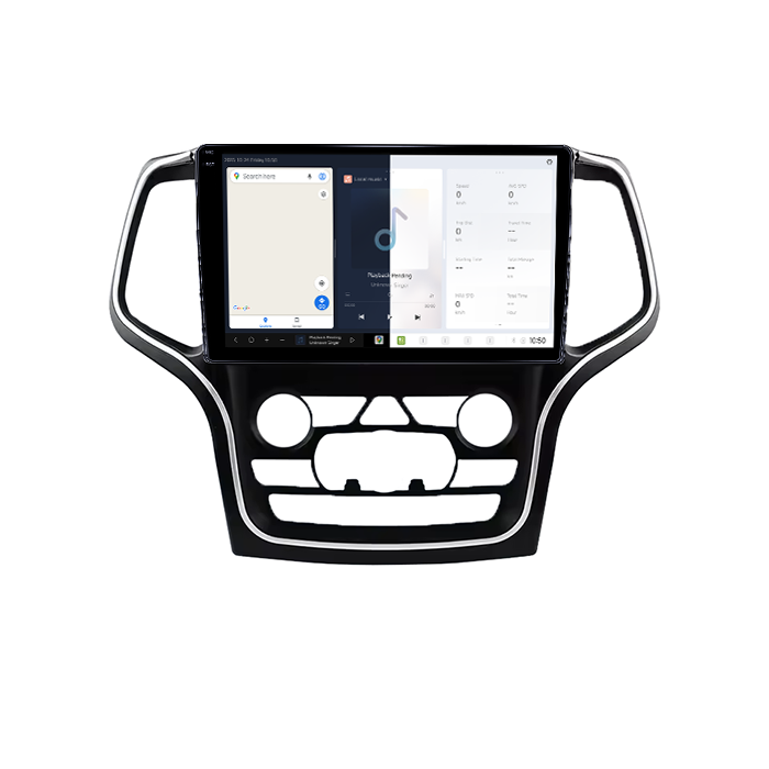 Navigatie dedicata Jeep Grand Cherokee 2014-2017, DUDU3, 4GB RAM 64GB ROM, Octacore, Platforma 8581, Android, Display QLED 9", DSP, Carplay&AndroidAuto [2]