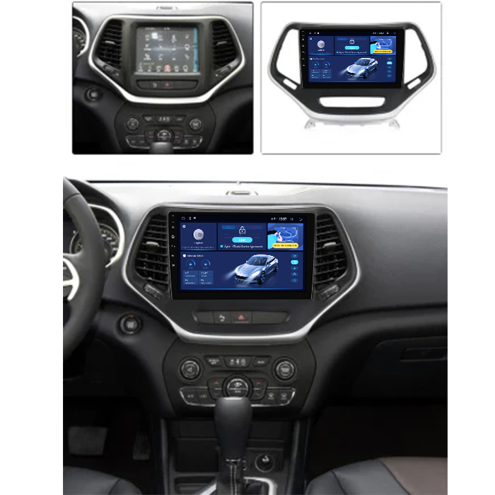 Navigatie dedicata Jeep Cherokee 5 2014-2018, DUDU3, 4GB RAM 64GB ROM, Octacore, Platforma 8581, Android, Display QLED 9", DSP, Carplay&AndroidAuto [6]
