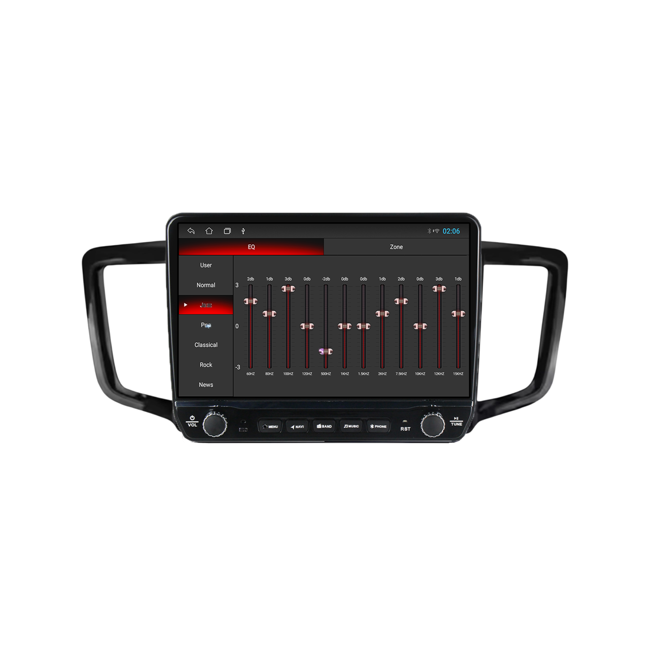 Navigatie dedicata Honda Odyssey 2015-2019 Tesla Cu Butoane Rotative Model 2024, 4GB RAM 64GB ROM, Procesor Quadcore, Android 14, Display QLED 10", DSP, Carplay&AndroidAuto [5]