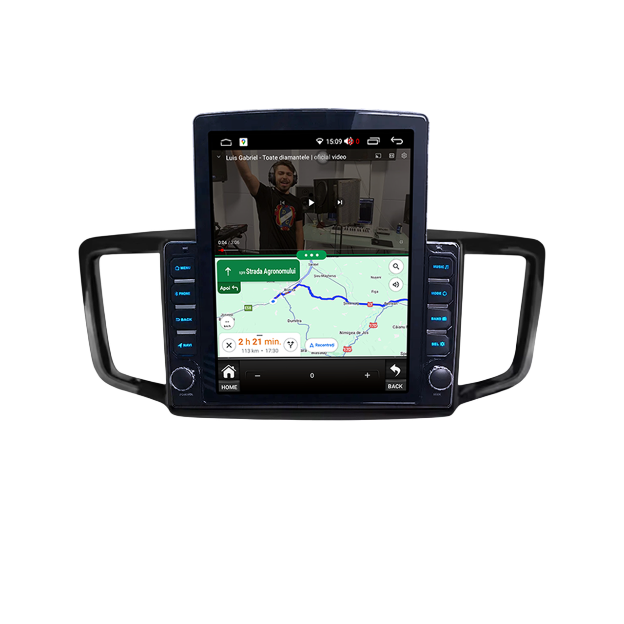 Navigatie dedicata Honda Odyssey 2015-2019 Tesla Style, 4GB RAM 64GB ROM, Procesor Quadcore, Android 14, Display QLED 9.7", DSP, Carplay&Android Auto [5]