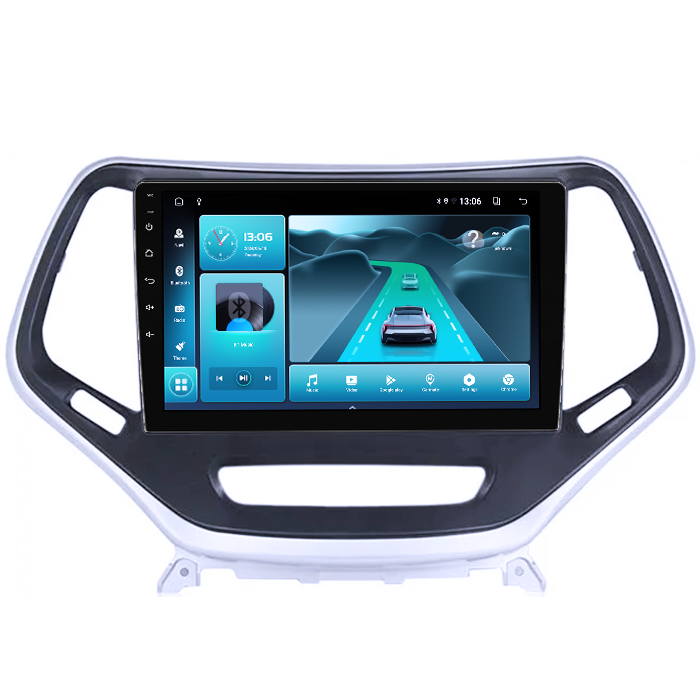 Navigatie dedicata Jeep Grand Cherokee 2014-2018, 8GB RAM 128GB ROM, Octacore, Platforma TS18, Android 13, Display QLED 10.25”, Suporta camera 360º, DSP, Carplay&Android Auto, SIM 4G, Ventilator Activ [2]