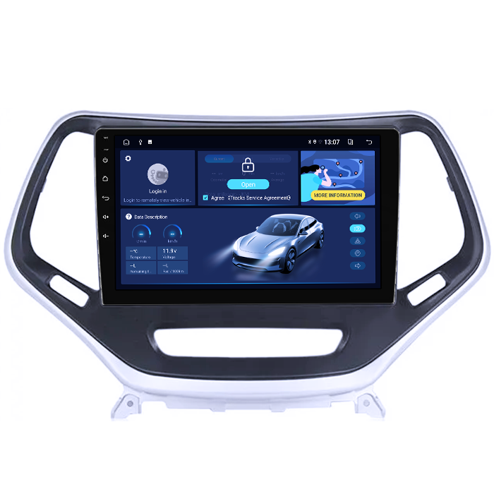 Navigatie dedicata Jeep Grand Cherokee 2014-2018, 8GB RAM 128GB ROM, Octacore, Platforma TS18, Android 13, Display QLED 10.25”, Suporta camera 360º, DSP, Carplay&Android Auto, SIM 4G, Ventilator Activ [1]