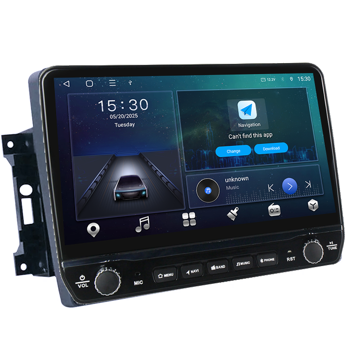Navigatie dedicata Jeep Wrangler 2007-2018 Tesla cu butoane rotative model 2024, 4GB RAM 64GB ROM, Procesor Quadcore, Android 14, Display QLED 10", DSP, Carplay&Android Auto [6]