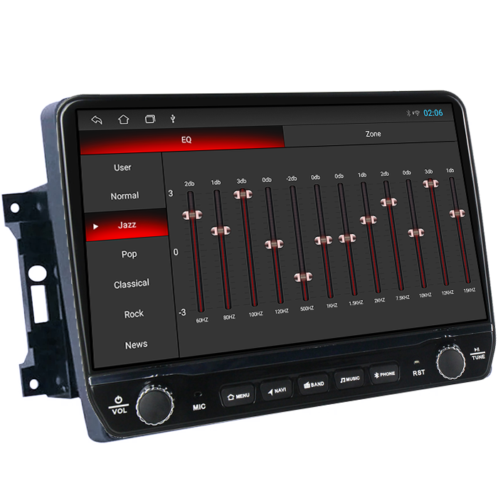 Navigatie dedicata Jeep Wrangler 2007-2018 Tesla cu butoane rotative model 2024, 4GB RAM 64GB ROM, Procesor Quadcore, Android 14, Display QLED 10", DSP, Carplay&Android Auto [3]