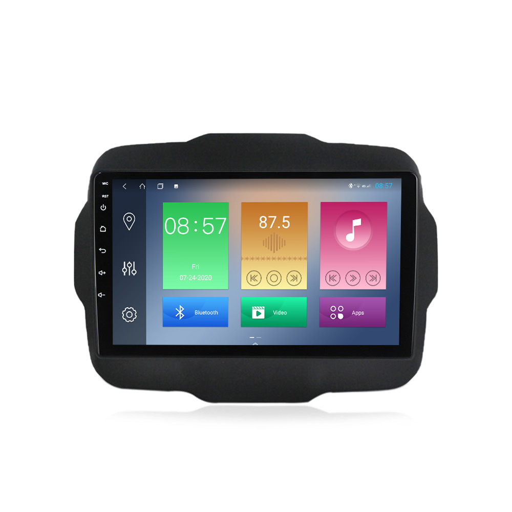 Navigatie dedicata Jeep Renegade 2016-2018, 4GB RAM 64GB ROM, Octacore, Android 14, Display QLED 1K 9", Carplay&Android Auto, SIM 4G, Ventilator Activ [2]