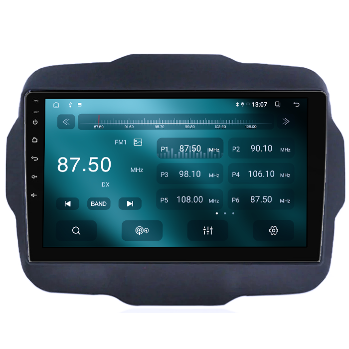 Navigatie dedicata Jeep Renegade 2016-2018, 8GB RAM 128GB ROM, Octacore, Platforma TS18, Android 13, Display QLED 9”, Suporta camera 360º, DSP, Carplay&Android Auto, SIM 4G, Ventilator Activ [4]