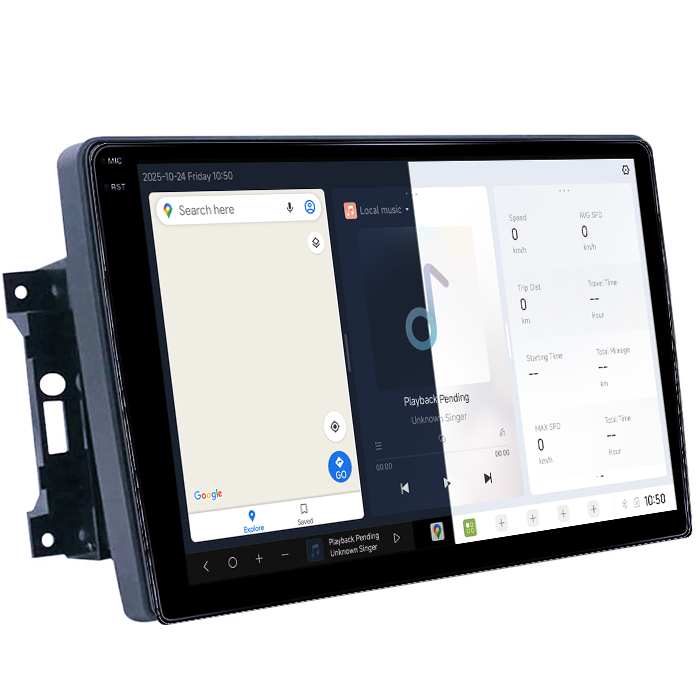 Navigatie dedicata Jeep Wrangler 2007-2018, DUDU3, 4GB RAM 64GB ROM, Octacore, Platforma 8581, Android, Display QLED 9", DSP, Carplay&AndroidAuto [2]