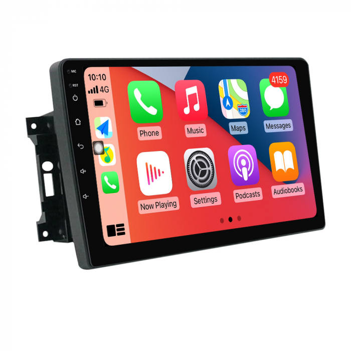 Navigatie dedicata Jeep Wrangler 2007-2018, 4 GB RAM 32 ROM, Android 13, Display QLED, 10", DSP, Carplay, Android Auto, Internet, Youtube , Waze , WI-FI , USB , Bluetooth [4]