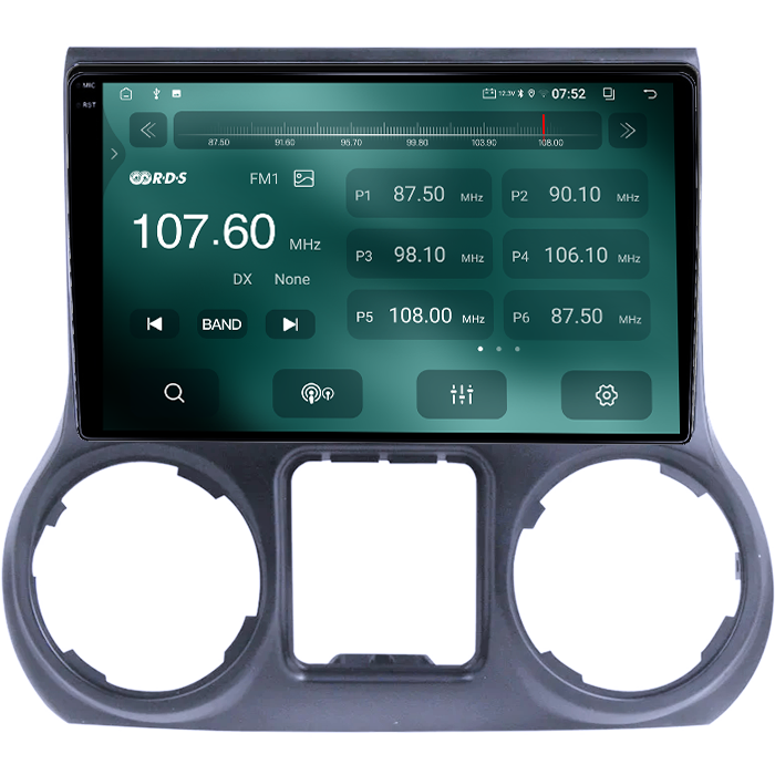 Navigatie dedicata JEEP Wrangler 2011- 2016, 4GB RAM 64GB ROM, Quad Core, Display 10" QLED 1K, Carplay, Android 14, Bluetooth, Magazin Play, Suport Camere AHD [2]