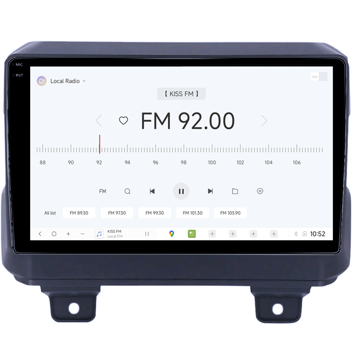 Navigatie dedicata Jeep Wrangler 2018-2019, DUDU3, 4GB RAM 64GB ROM, Octacore, Platforma 8581, Android, Display QLED 9", DSP, Carplay&AndroidAuto [4]