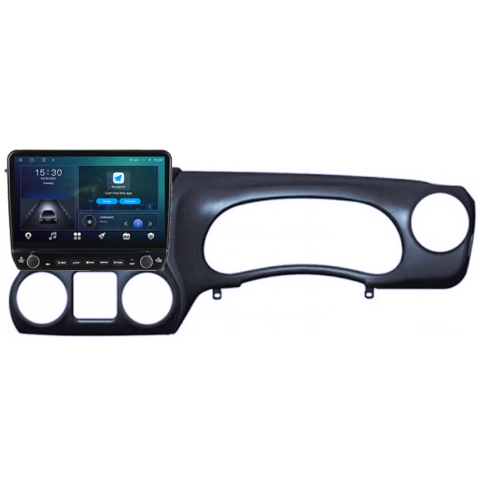 Navigatie dedicata Jeep Wrangler 2014-2016 Tesla cu butoane rotative model 2024, 4GB RAM 64GB ROM, Procesor Quadcore, Android 14, Display QLED 10", DSP, Carplay&Android Auto [6]