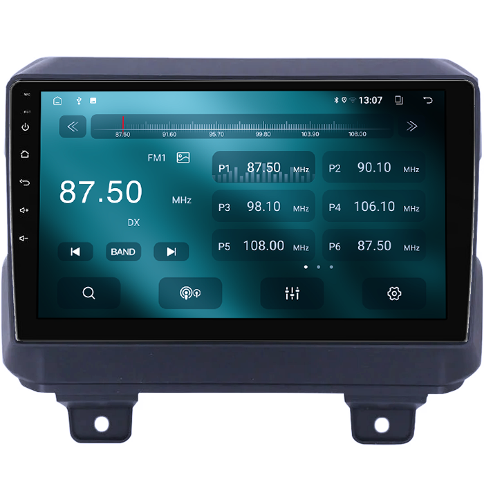 Navigatie dedicata Jeep Wrangler 2018-2019, 8GB RAM 128GB ROM, Octacore, Platforma 7862,Android 13, Display QLED 9”, Suporta camera 360º, DSP, Carplay&Android Auto, SIM 4G, Ventilator Activ [4]