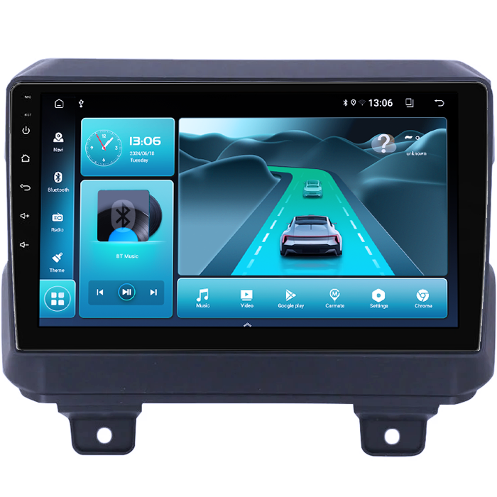 Navigatie dedicata Jeep Wrangler 2018-2019, 8GB RAM 128GB ROM, Octacore, Platforma 7862,Android 13, Display QLED 9”, Suporta camera 360º, DSP, Carplay&Android Auto, SIM 4G, Ventilator Activ [3]