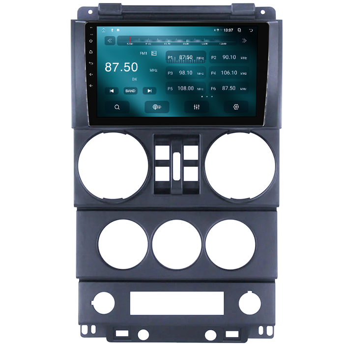 Navigatie dedicata Jeep Wrangler Rubicon 2008-2010, 8GB RAM 128GB ROM, Octacore, Platforma TS18, Android 13, Display QLED 9”, Suporta camera 360º, DSP, Carplay&Android Auto, SIM 4G, Ventilator Activ [4]
