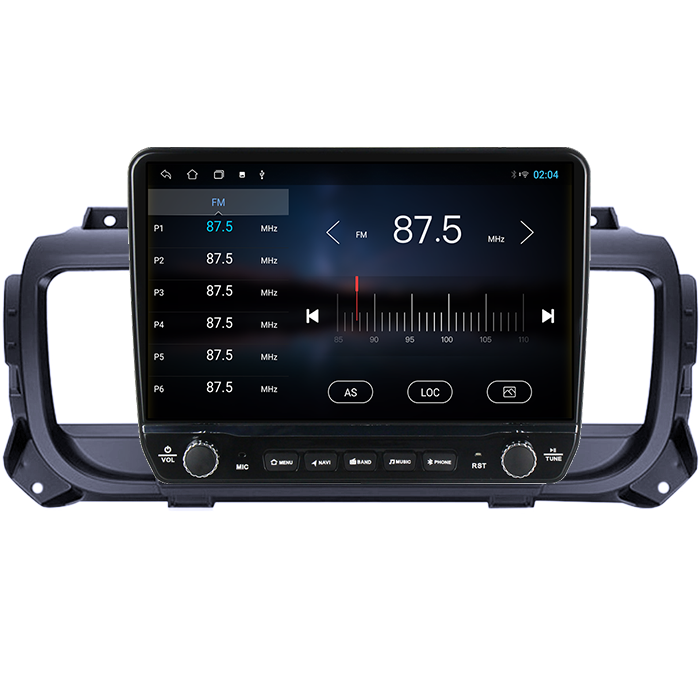 Navigatie dedicata Jumpy 2016-2021 Tesla cu butoane rotative model 2024, 4GB RAM 64GB ROM, Procesor Quadcore, Android 14, Display QLED 10", DSP, Carplay&Android Auto [3]