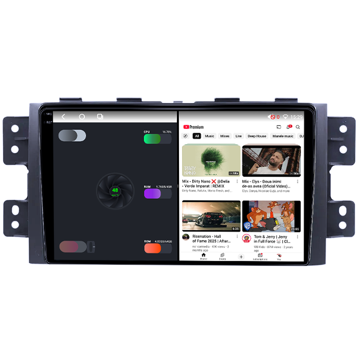 Navigatie dedicata KIA Borrego Mohave 2008-2012, 4GB RAM 64GB ROM, Procesor Qualcomm Octacore, Android 14, Rezolutie 2K, Display QLED 9", DSP, Carplay&Android Auto, SIM 4G [3]