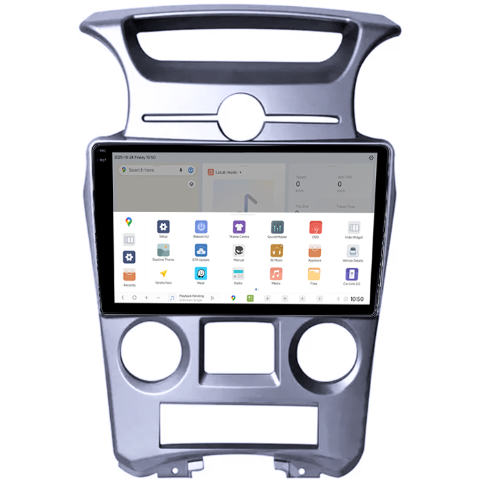 Navigatie dedicata KIA Carens 2007-2011, DUDU3, 4GB RAM 64GB ROM, Octacore, Platforma 8581, Android, Display QLED 9", DSP, Carplay&AndroidAuto [3]