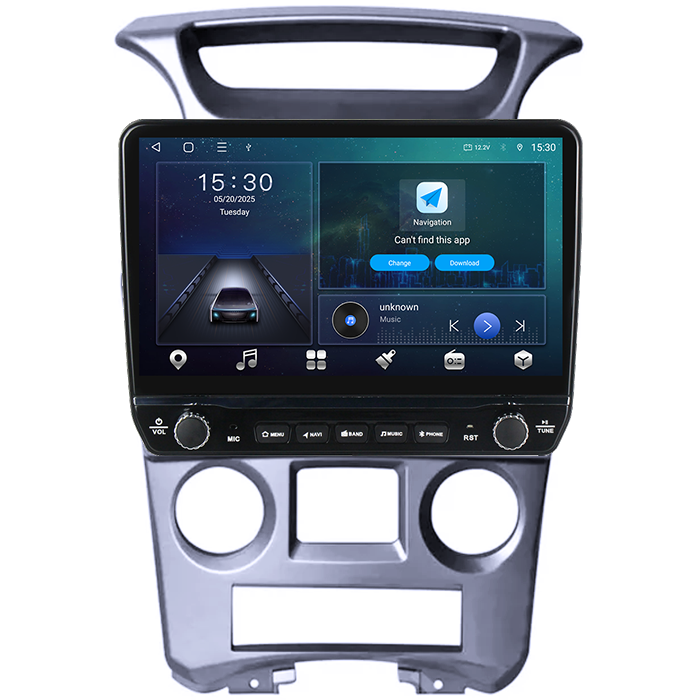 Navigatie dedicata Kia Carens 2007-2011 Tesla cu butoane rotative model 2024, 4GB RAM 64GB ROM, Procesor Quadcore, Android 14, Display QLED 10", DSP, Carplay&Android Auto [6]