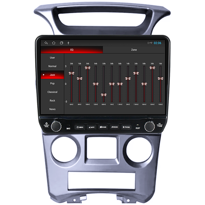 Navigatie dedicata Kia Carens 2007-2011 Tesla cu butoane rotative model 2024, 4GB RAM 64GB ROM, Procesor Quadcore, Android 14, Display QLED 10", DSP, Carplay&Android Auto [3]