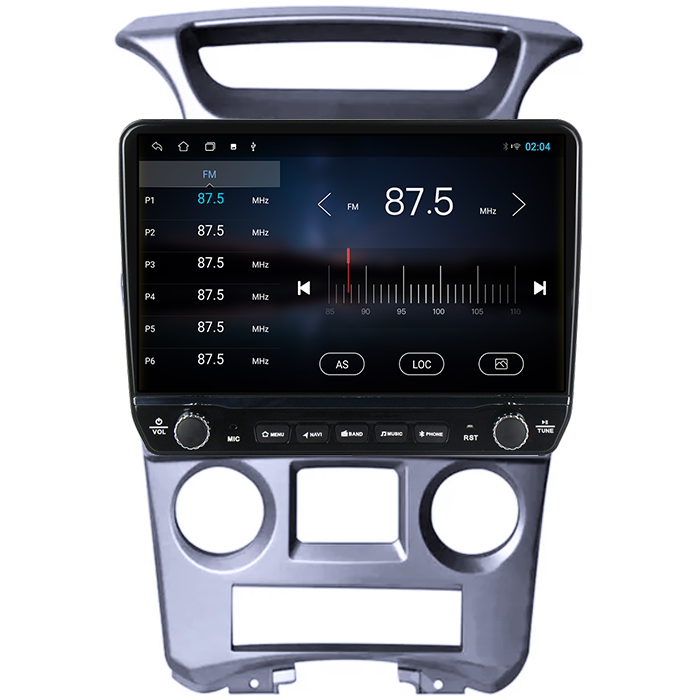 Navigatie dedicata Kia Carens 2007-2011 Tesla cu butoane rotative model 2024, 4GB RAM 64GB ROM, Procesor Quadcore, Android 14, Display QLED 10", DSP, Carplay&Android Auto [2]