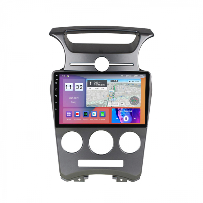 Navigatie dedicata KIA Carens 2007-2011, 4GB RAM 64GB ROM, Octacore, Android 13, Display QLED 9", DSP, Carplay, Android Auto, Internet, Youtube, Waze, WIFI, Bluetooth [4]