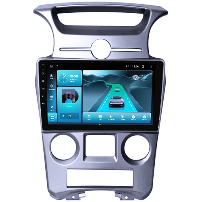 Navigatie dedicata KIA Carens 2007-2011, 8GB RAM 128GB ROM, Octacore, Platforma TS18, Android 13, Display QLED 9”, Suporta camera 360º, DSP, Carplay&Android Auto, SIM 4G, Ventilator Activ [3]
