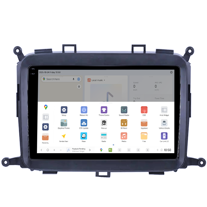 Navigatie dedicata KIA Carens 2013-2018, DUDU3, 4GB RAM 64GB ROM, Octacore, Platforma 8581, Android, Display QLED 9", DSP, Carplay&AndroidAuto [3]