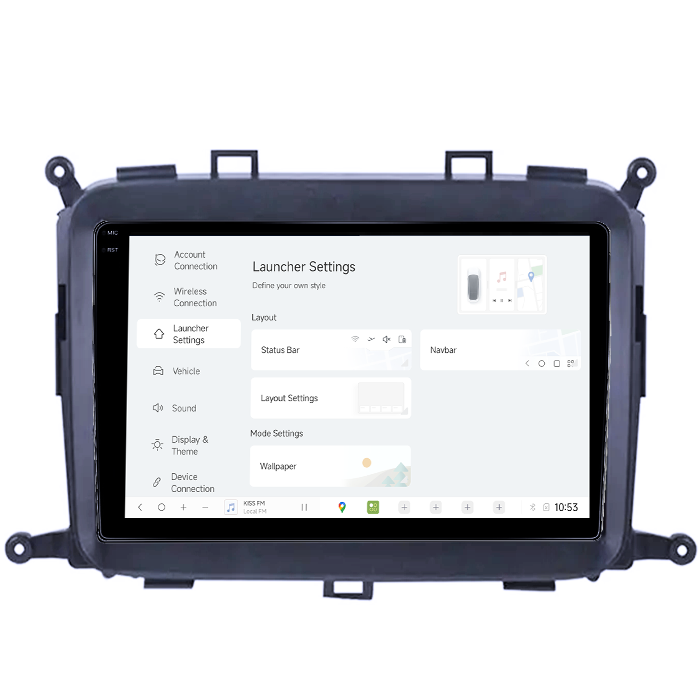 Navigatie dedicata KIA Carens 2013-2018, DUDU3, 4GB RAM 64GB ROM, Octacore, Platforma 8581, Android, Display QLED 9", DSP, Carplay&AndroidAuto [5]