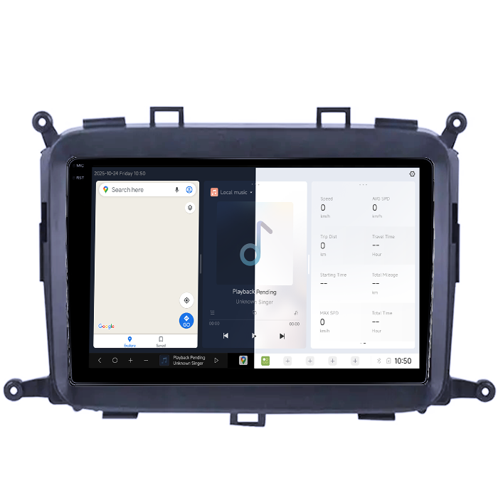 Navigatie dedicata KIA Carens 2013-2018, DUDU3, 4GB RAM 64GB ROM, Octacore, Platforma 8581, Android, Display QLED 9", DSP, Carplay&AndroidAuto [2]