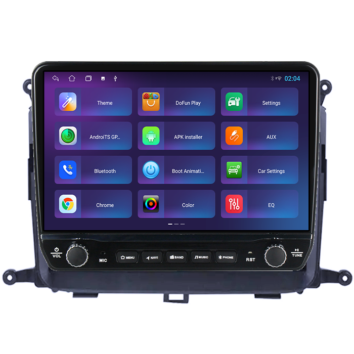 Navigatie dedicata KIA Carens 2013-2018 Tesla cu butoane rotative model 2024, 4GB RAM 64GB ROM, Procesor Quadcore, Android 14, Display QLED 10", DSP, Carplay&Android Auto [4]