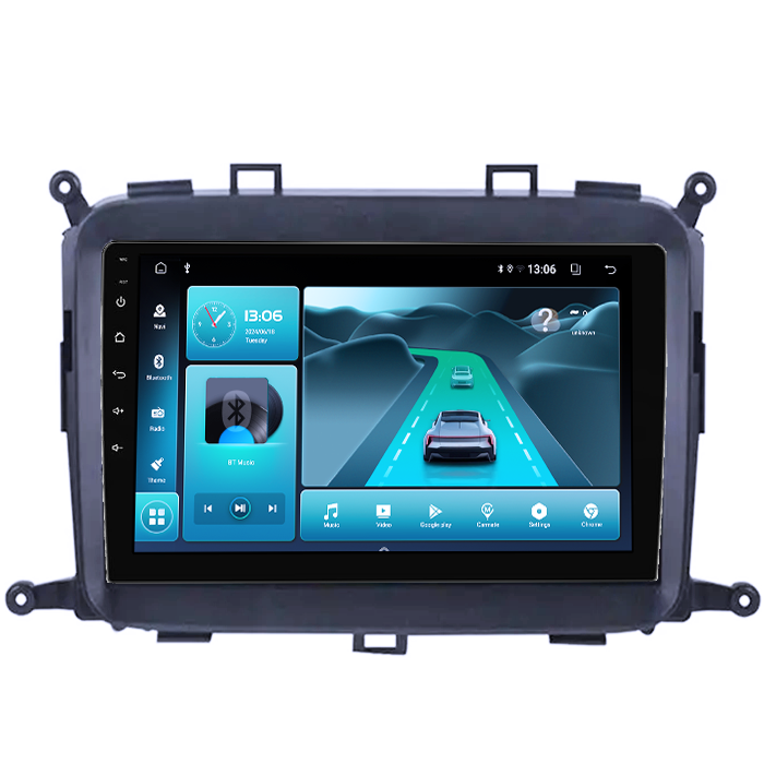Navigatie dedicata KIA Carens 2013-2018, 8GB RAM 128GB ROM, Octacore, Platforma TS18, Android 13, Display QLED 9”, Suporta camera 360º, DSP, Carplay&Android Auto, SIM 4G, Ventilator Activ [3]