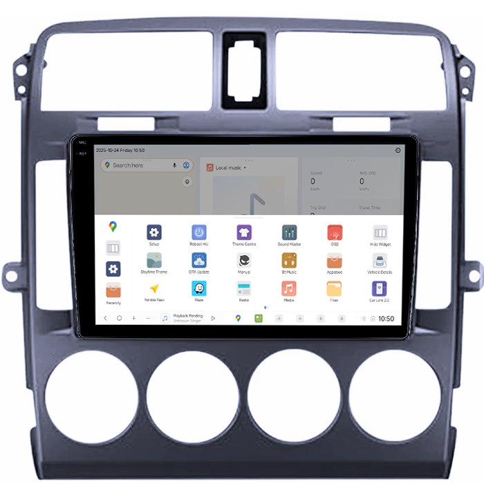 Navigatie dedicata KIA Carnival 2002-2006 Black, DUDU3, 4GB RAM 64GB ROM, Octacore, Platforma 8581, Android, Display QLED 9", DSP, Carplay&AndroidAuto [3]