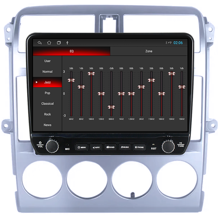 Navigatie dedicata Kia Carnival 2002-2006 Tesla cu butoane rotative model 2024, 4GB RAM 64GB ROM, Procesor Quadcore, Android 14, Display QLED 10", DSP, Carplay&Android Auto [2]