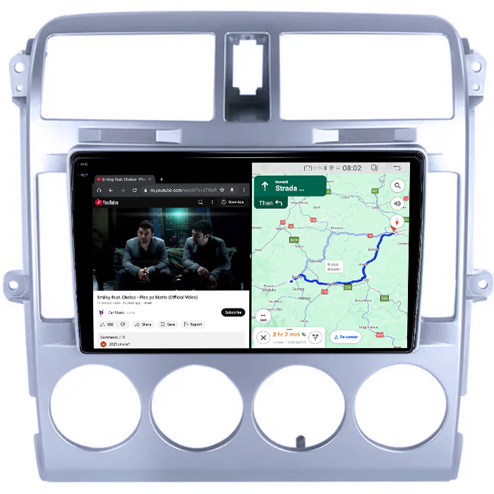 Navigatie dedicata KIA Carnival 2002-2006, 4GB RAM 64GB ROM, Quad Core, Display 9" QLED 1K, Carplay, Android 14, Bluetooth, Magazin Play, Suport Camere AHD [6]