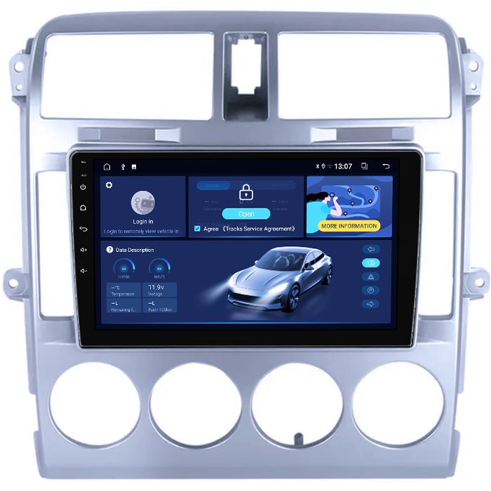Navigatie dedicata KIA Carnival 2002-2006, 4GB RAM 32GB ROM, Octacore, Android 14, Display QLED 9", DSP, Carplay&Android Auto, SIM 4G, Bluetooth, Ventilator Activ [1]