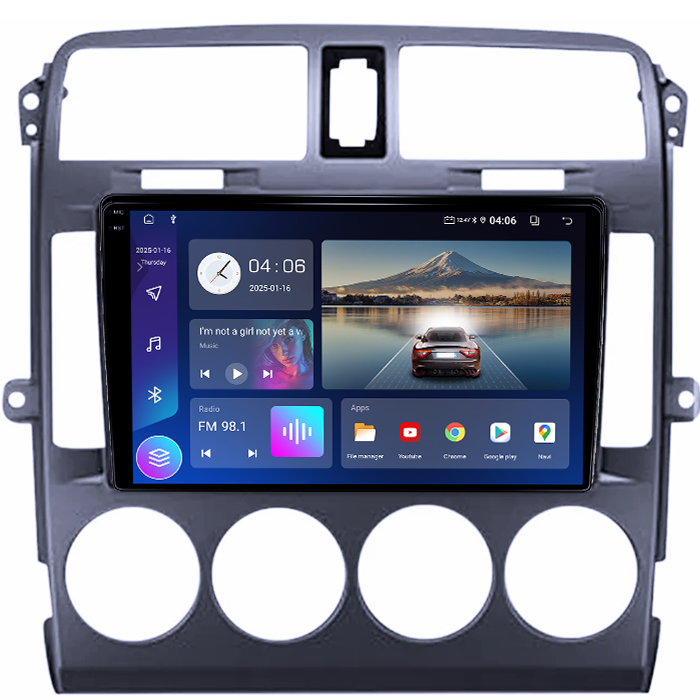 Navigatie dedicata KIA Carnival 2002-2006 Black, 4GB RAM 64GB ROM, Quad Core, Display 9" QLED 1K, Carplay, Android 14, Bluetooth, Magazin Play, Suport Camere AHD [4]