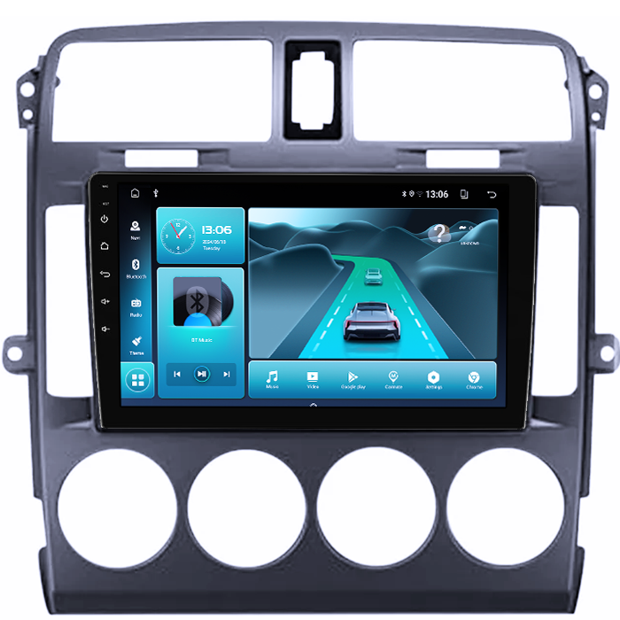 Navigatie dedicata KIA Carnival 2002-2006 Black, 8GB RAM 128GB ROM, Octacore, Platforma 7862,Android 13, Display QLED 9”, Suporta camera 360º, DSP, Carplay&Android Auto, SIM 4G, Ventilator Activ [3]