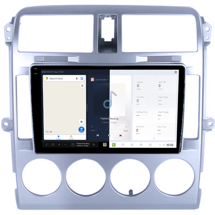 Navigatie dedicata KIA Carnival 2002-2006, DUDU3, 4GB RAM 64GB ROM, Octacore, Platforma 8581, Android, Display QLED 9", DSP, Carplay&AndroidAuto [2]