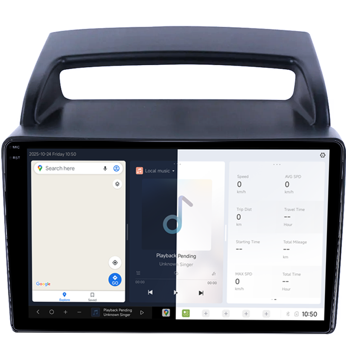 Navigatie dedicata KIA Carnival VQ 2006-2014, DUDU3, 4GB RAM 64GB ROM, Octacore, Platforma 8581, Android, Display QLED 9", DSP, Carplay&AndroidAuto [2]