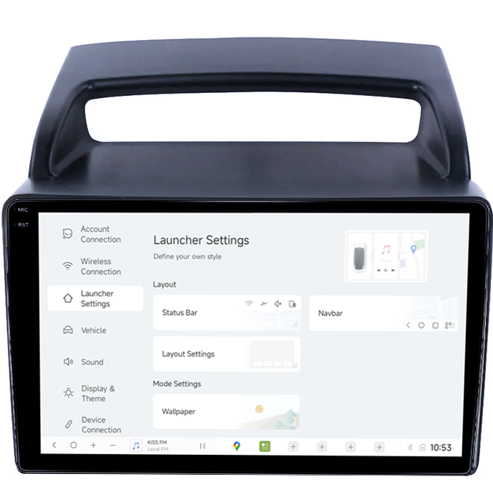 Navigatie dedicata KIA Carnival VQ 2006-2014, DUDU3, 4GB RAM 64GB ROM, Octacore, Platforma 8581, Android, Display QLED 9", DSP, Carplay&AndroidAuto [5]