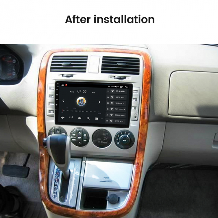 Navigatie dedicata KIA Carnival 2002-2006, 4GB RAM 64GB ROM, Octacore, Android 13, Display QLED 9", DSP, Carplay, Android Auto, Internet, Youtube, Waze, WIFI, Bluetooth [5]