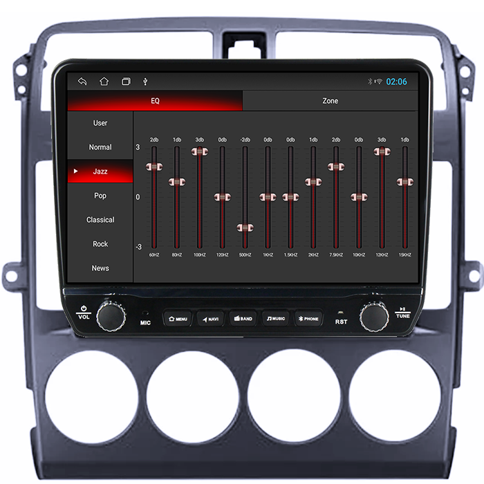 Navigatie dedicata Kia Carnival 2002-2006 Tesla cu butoane rotative model 2024, 4GB RAM 64GB ROM, Procesor Quadcore, Android 14, Display QLED 10", DSP, Carplay&Android Auto [2]