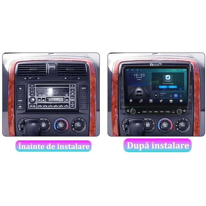 Navigatie dedicata Kia Carnival 2002-2006 Tesla cu butoane rotative model 2024, 4GB RAM 64GB ROM, Procesor Quadcore, Android 14, Display QLED 10", DSP, Carplay&Android Auto [7]