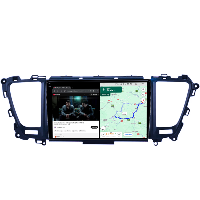 Navigatie dedicata KIA Carnival 2014-2016/2017-2020, 4GB RAM 64GB ROM, Quad Core, Display 9" QLED  Carplay, Android 14, Bluetooth, Magazin Play, Suport Camere AHD4G [4]