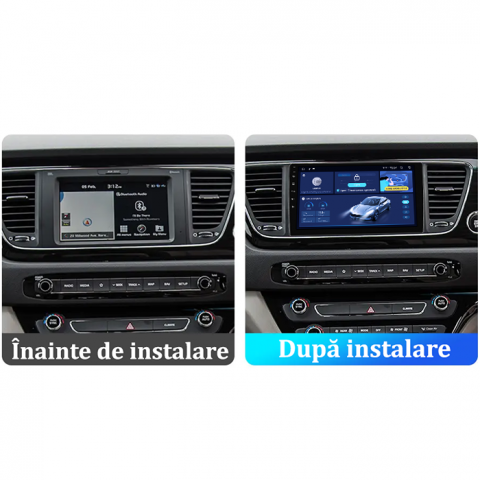Navigatie dedicata KIA Carnival 2014-2016/2017-2020, 4GB RAM 64GB ROM, Quad Core, Display 9" QLED 1K, Carplay, Android 14, Bluetooth, Magazin Play, Suport Camere AHD4GB RAM 64GB R [5]