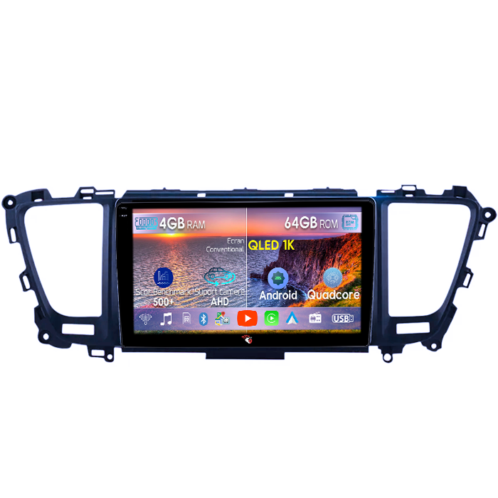 Navigatie dedicata KIA Carnival 2014-2020, 4GB RAM 64GB ROM, Octacore, Android 14, Display QLED 1K 9", Carplay&Android Auto, SIM 4G, Ventilator Activ [1]