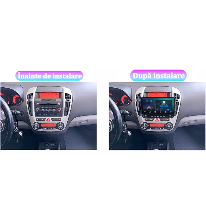 Navigatie dedicata Kia Ceed 2006-2012 Tesla cu butoane rotative model 2024, 4GB RAM 64GB ROM, Procesor Quadcore, Android 14, Display QLED 10", DSP, Carplay&Android Auto [7]