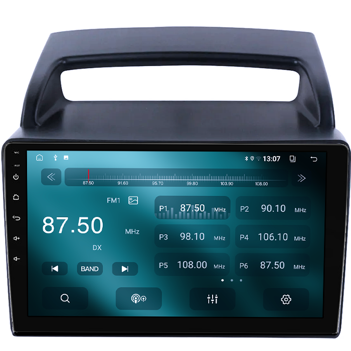Navigatie dedicata KIA Carnival VQ 2006-2014, 8GB RAM 128GB ROM, Octacore, Platforma TS18, Android 13, Display QLED 9”, Suporta camera 360º, DSP, Carplay&Android Auto, SIM 4G, Ventilator Activ [4]