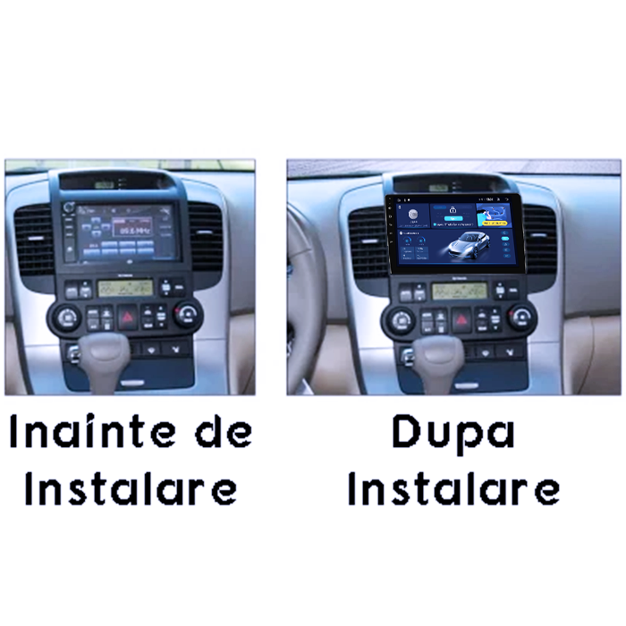 Navigatie dedicata KIA Carnival VQ 2006-2014, 8GB RAM 128GB ROM, Octacore, Platforma TS18, Android 13, Display QLED 9”, Suporta camera 360º, DSP, Carplay&Android Auto, SIM 4G, Ventilator Activ [5]