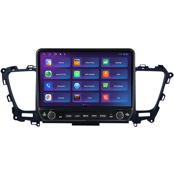 Navigatie dedicata Kia Carnival 2014-2020 Tesla cu butoane rotative model 2024, 4GB RAM 64GB ROM, Procesor Quadcore, Android 14, Display QLED 10", DSP, Carplay&Android Auto [4]